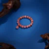 Pink Rutilated Quartz/South Red Agate Fox