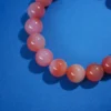 Pink Rutilated Quartz/South Red Agate Fox