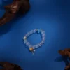 Sea Blue Chalcedony/Rose Quartz - Affection, Trust and Confidence