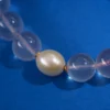 Sea Blue Chalcedony/Rose Quartz - Affection, Trust and Confidence