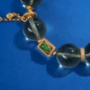 Where Citrine Meets Jade Gourd - Wealth and Peace