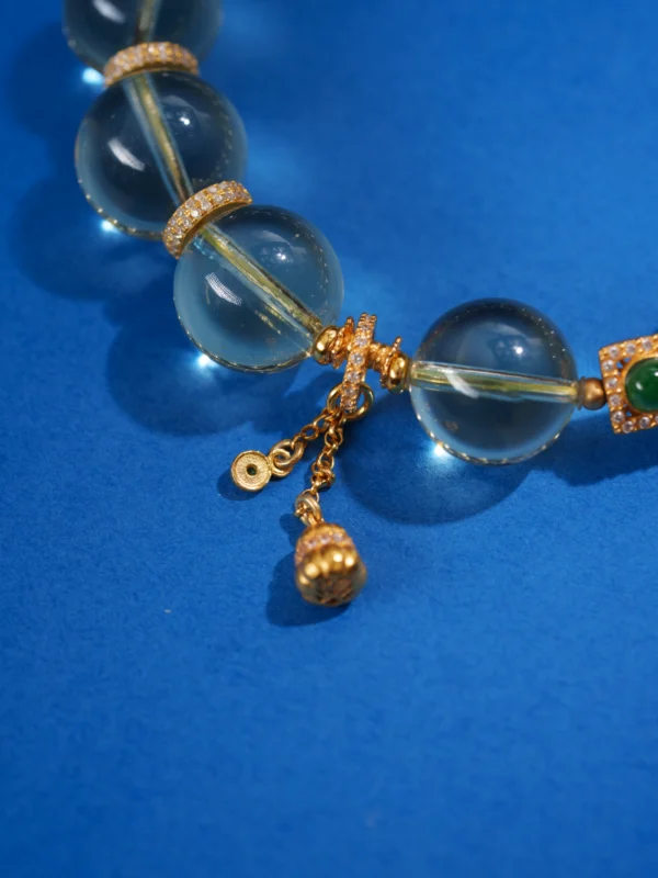 Where Citrine Meets Jade Gourd - Wealth and Peace