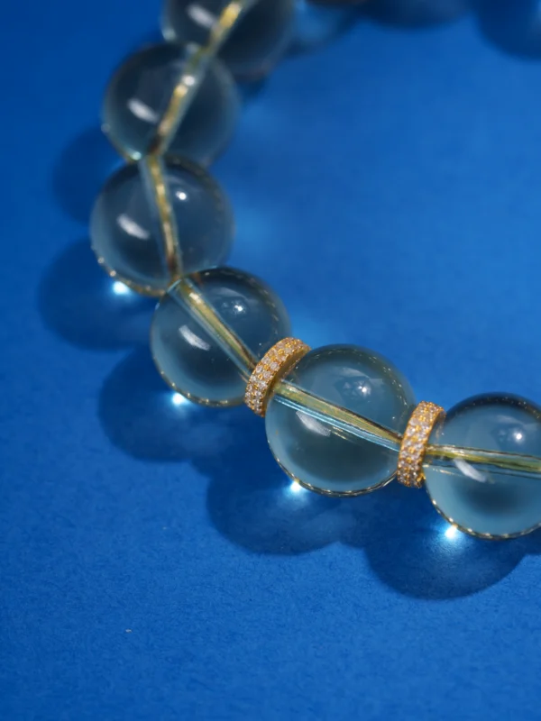 Where Citrine Meets Jade Gourd - Wealth and Peace