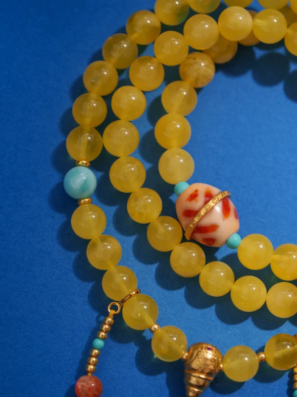Sun-Kissed glow- Wealth and Buddha Blessing