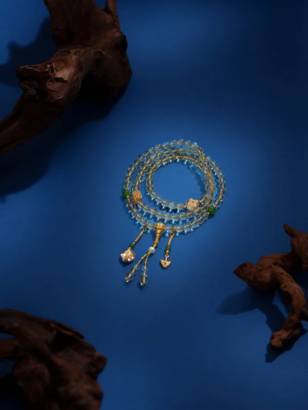 Dancing Golden Light - Citrine for Wealth, Jasper for Stablity