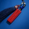 Sacred Mantra Cinnabar Plate - Stability and Focus