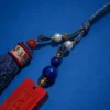 Sacred Mantra Cinnabar Plate - Stability and Focus