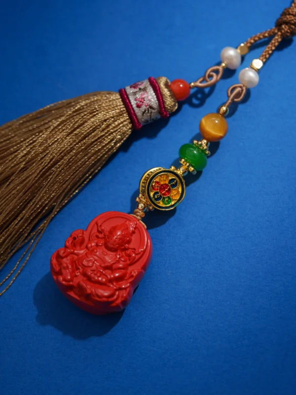 The Yellow Wealth God(Jambhala) / Cinnabar