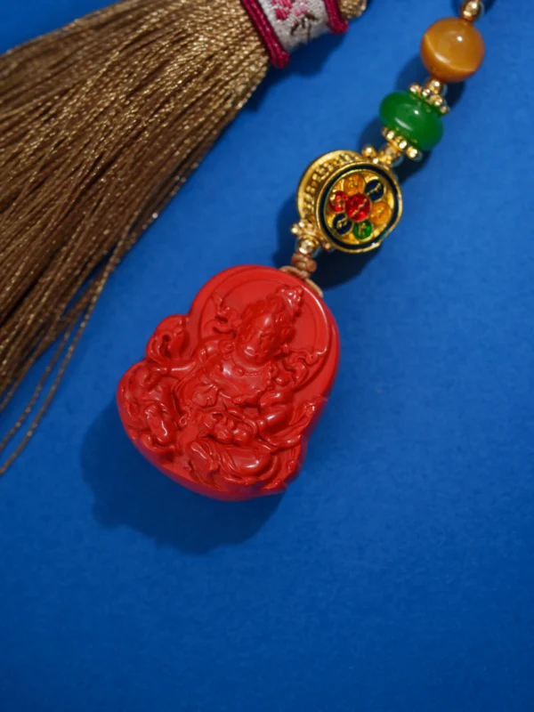 The Yellow Wealth God(Jambhala) / Cinnabar