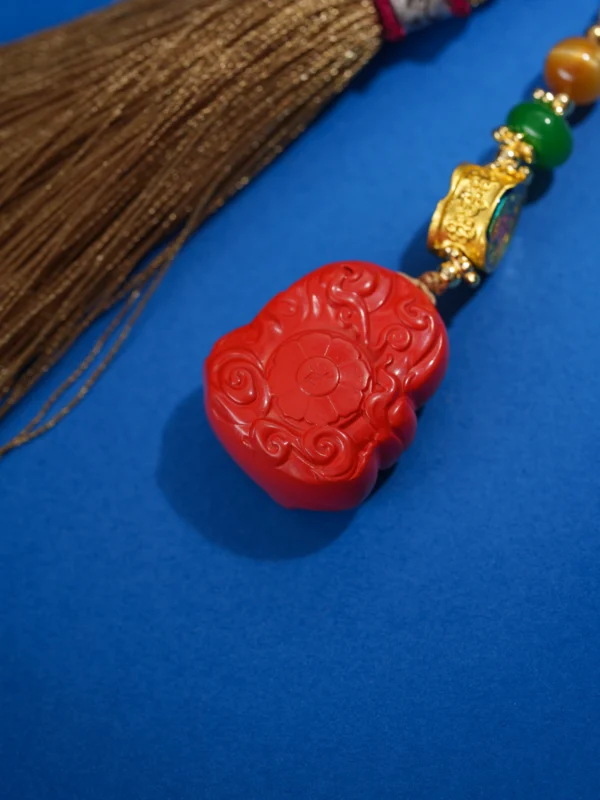 The Yellow Wealth God(Jambhala) / Cinnabar