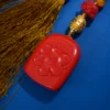 The Yellow Wealth God(Jambhala) – Portrait/Cinnabar