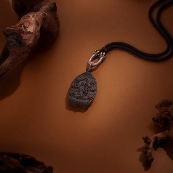 Qing Miao Xing Incense Manjushri Bodhisattva Pendant