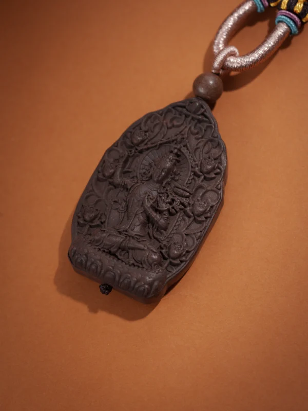 Qing Miao Xing Incense Manjushri Bodhisattva Pendant