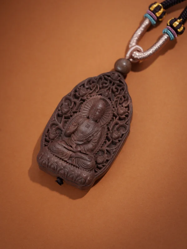 Qing Miao Xiang Incense Amitabha Buddha pendant