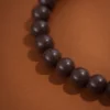 6.0 mm Qing Miao Xiang Incense Bracelet with Rock Crystal